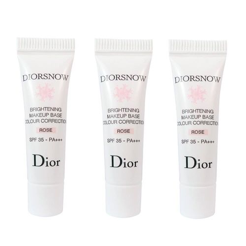 《Christian Dior 迪奧》雪晶靈潤色隔離妝前乳[玫瑰粉]3ml*3入
