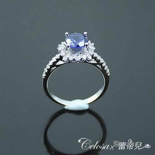 【Celosa珠寶】簡耀藍寶戒指