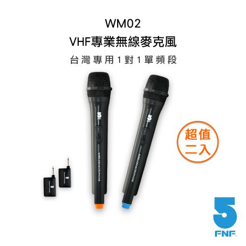 【ifive】超值二入組 ☆ 歌手級VHF無線麥克風(雙人對唱) 歌唱班 唱歌 K歌