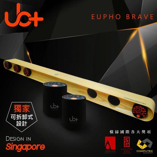 【新加坡UB+】原木模組化立體音藍牙劇院EUPHO BRAVE