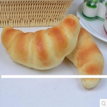 [協貿國際] 模擬麵包牛角包