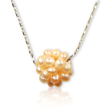 (小樂珠寶) 散發百分百魅力---頂級天然珍珠墬鍊
