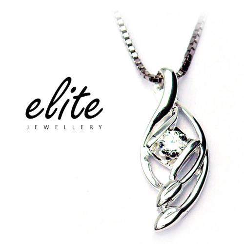 【Elite 伊麗珠寶】925純銀項鍊 輕熟女系列 - 愛的羅曼史