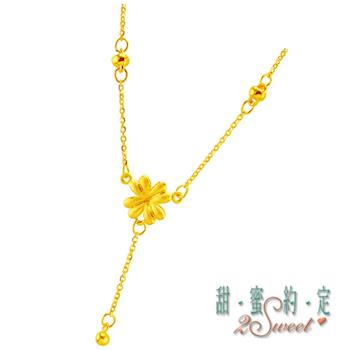 【甜蜜約定】甜蜜純金項鍊-約重1.06錢(NC-S161)