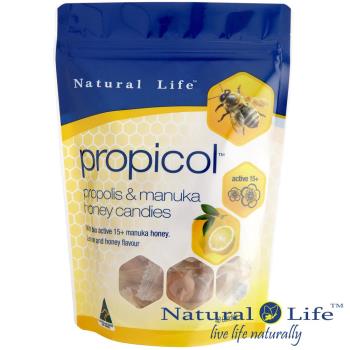 澳洲Natural Life活性麥蘆卡蜂蜜蜂膠潤喉糖(40顆) -網