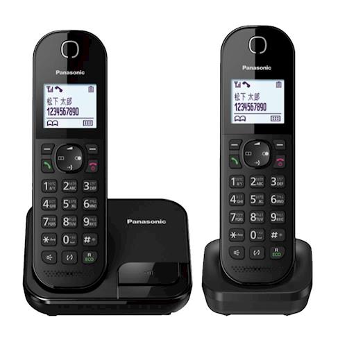 Panasonic國際牌 DECT雙子機中文數位無線電話KX-TGC282TW(買就送)