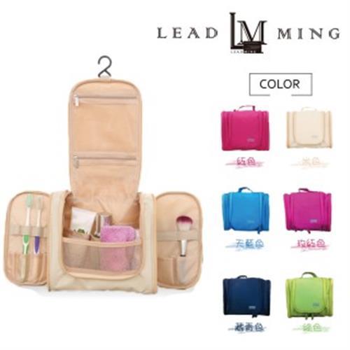 【Leadming】第二代懸掛式可折疊大容量旅行收納盥洗包(多種顏色可選)