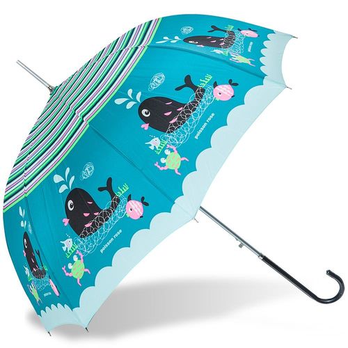 rainstory雨傘-熱力鯨魚抗UV自動開直骨傘