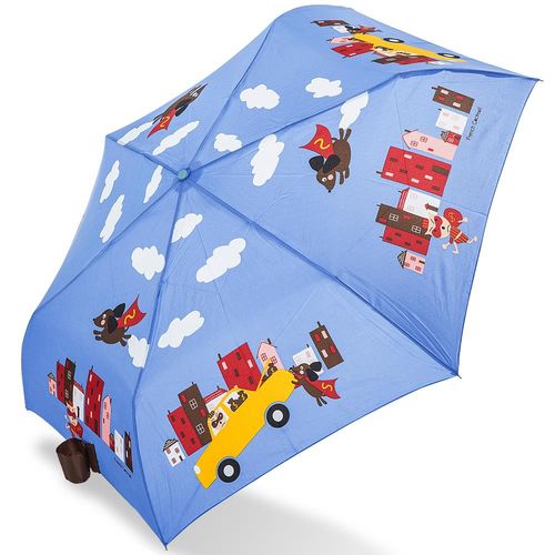 rainstory雨傘-Super dog(藍)抗UV輕細口紅傘 