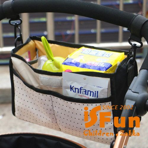 【iSFun】婦幼收納＊嬰兒推車媽媽鋪棉掛包/二色可選