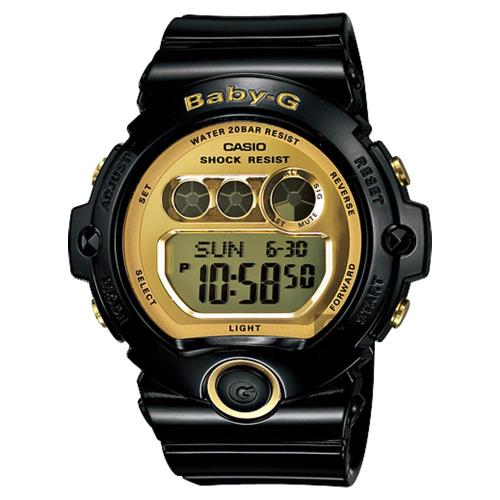 CASIO 卡西歐 Baby-G 經典率性運動錶-黑 BG-6901-1