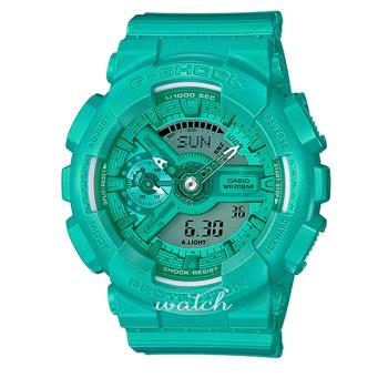 【CASIO 卡西歐 G-SHOCK 系列】送禮首選 早春新色 耐衝擊構造 世界時間 (GMA-S110VC-3A)