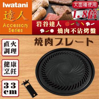 日本Iwatani岩谷達人燒肉不沾烤肉盤33cm