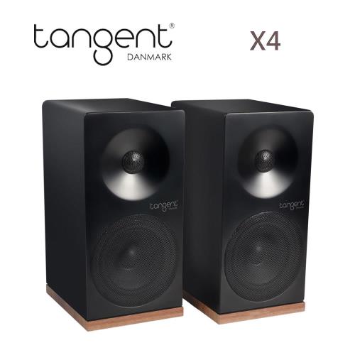 【限時結帳驚喜價】丹麥 Tangent X4 書架型喇叭 黑/白二色 時尚美型 被動式音箱 揚聲器