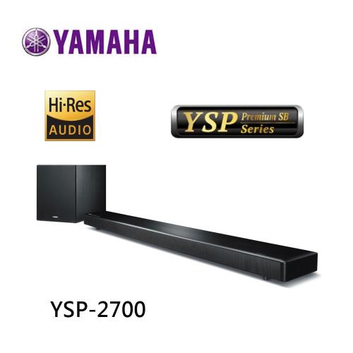 【公司貨】  YAMAHA 山葉 YSP-2700 SOUNDBAR 單件式環繞音響