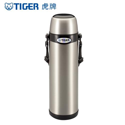 【TIGER 虎牌】1.0L不鏽鋼_經典背帶系列保溫保冷瓶(MBI-A100-XD)