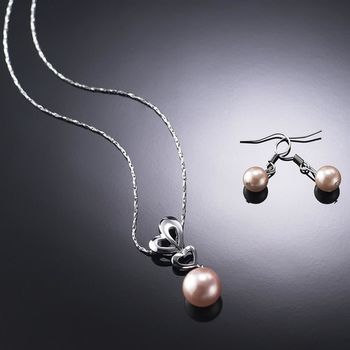 (小樂珠寶) 母親節珍珠訂單目前爆滿囉,請買家提早訂購唷---全美正圓3A南洋深海貝珍珠項鍊耳環套組多件