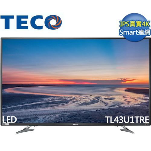 TECO東元 43吋 真4K Smart 液晶電視 TL43U1TRE