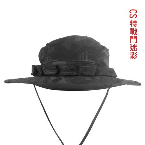 山之行MOUNTAIN TRIP戰術圓頂美軍特戰迷彩帽圓邊帽 MC-247 (附國旗徽章插槽設計)