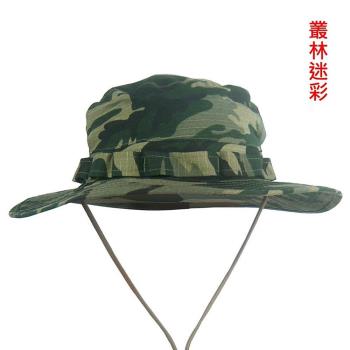 山之行MOUNTAIN TRIP戰術圓頂叢林迷彩帽圓邊帽 MC-247 (附國旗徽章插槽設計)