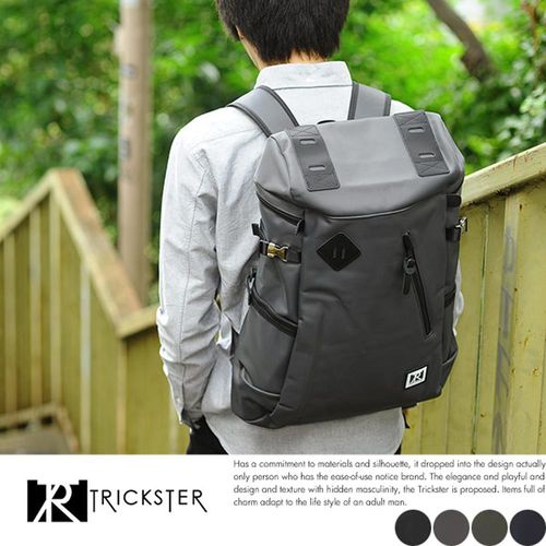 【TRICKSTER】日本機能包 後背電腦包 NB筆電後背包 大容量 輕量820克 雙肩包【tr1601】