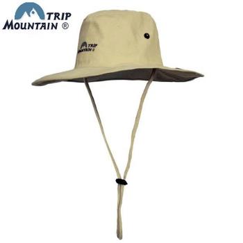 山行MOUNTAIN TRIP西部牛仔帽MC-248(附拷扣;帽簷寬約7.5~8cm)大圓盤帽闊葉帽