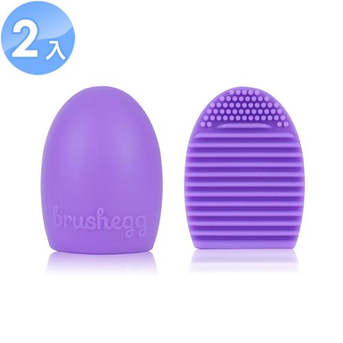 mAGGIE qUEEN 手握式洗刷蛋 Brush Egg 2入-冰沁紫