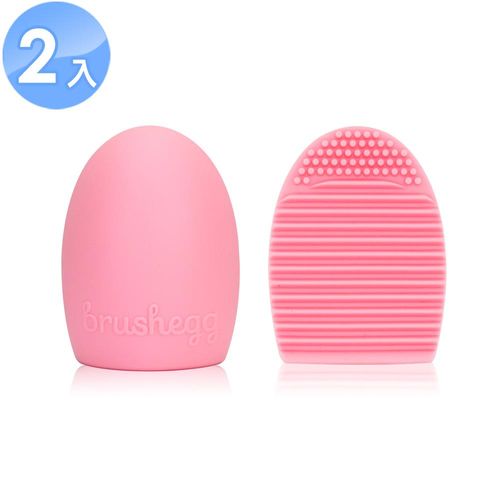 mAGGIE qUEEN 手握式洗刷蛋 Brush Egg 2入-糖果粉