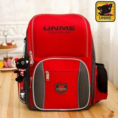 【UNME】台灣製專櫃書包／減壓書包／護脊書包／中高年級(3211紅色)
