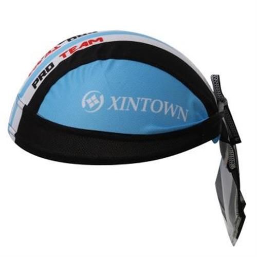 【米蘭精品】自行車頭巾防曬運動頭巾時尚個性黑藍拚色設計73fo65