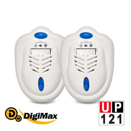 DigiMax  雙效型可攜式驅蚊器 UP-121 ( 超值 2 入組 ) [ 防止登革熱 ] [ 採用音波驅蚊 ]
