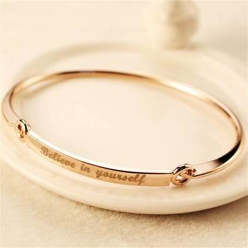 【米蘭精品】玫瑰金手鍊純銀手環時尚韓系高貴個性73bx14