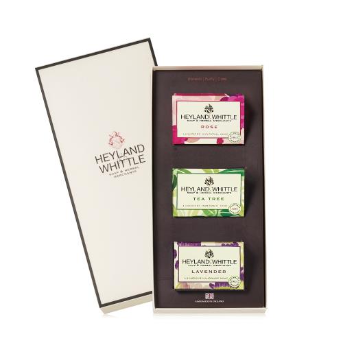 H&W 英倫薇朶 清新浪漫手工皂禮盒組