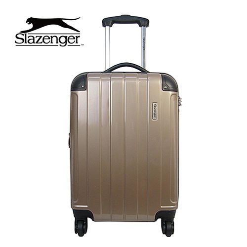 英國 Slazenger 史萊辛格  皇家晶鑽系列 20吋行李箱/拉桿箱/登機箱 (高貴香檳金)