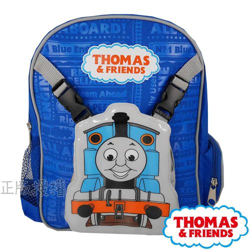 【THOMAS  FRIENDS湯瑪士】學齡前專屬幼兒造型背包(藍色)