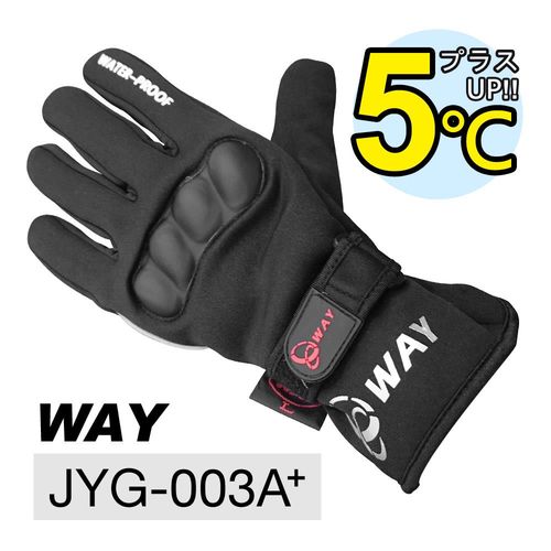WAY JYG-003A+ 防摔、透氣、保暖、防風、防滑、防水、耐寒手套多用途合一