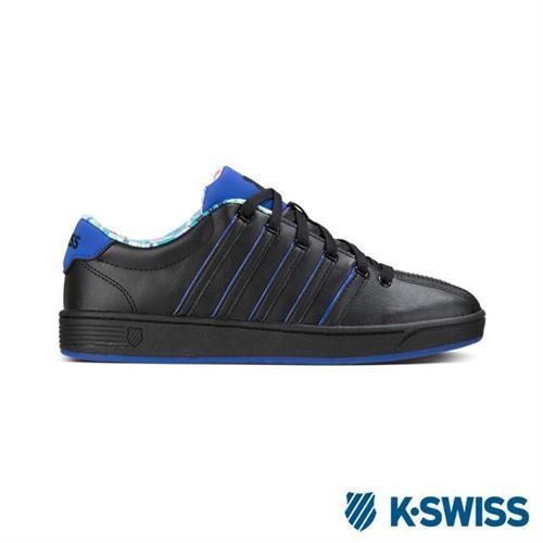 K-swiss Court Pro II SP CMF休閒運動鞋-女-黑/藍/圖騰