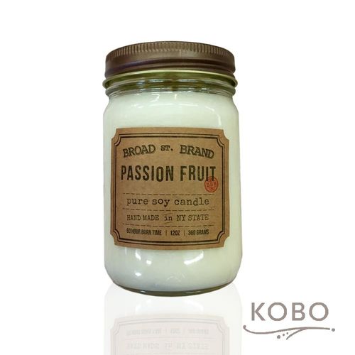 【KOBO】美國大豆精油蠟燭 - 熱情果 (360g/可燃燒60hr)