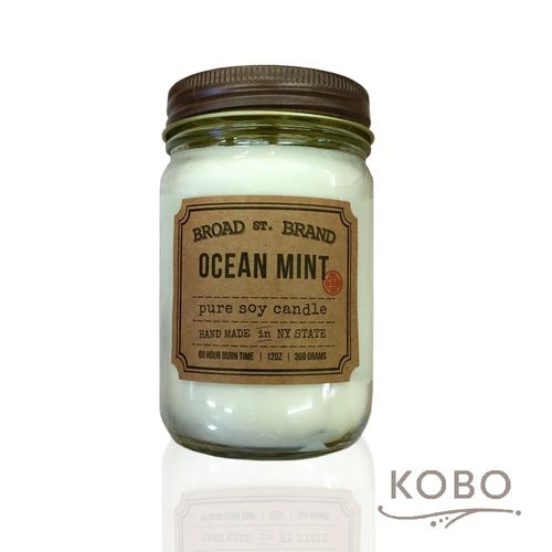 【KOBO】美國大豆精油蠟燭 - 海洋味道 (360g/可燃燒60hr)