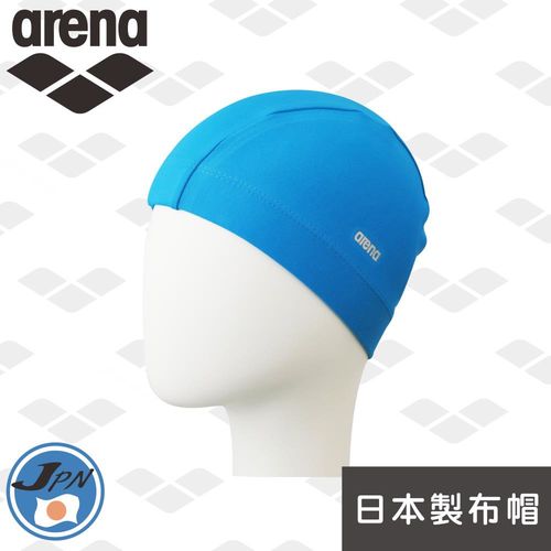 【日本製】arena  專利布質泳帽 FAR4917 舒適透氣 不勒頭 不夾頭髮 男女通用