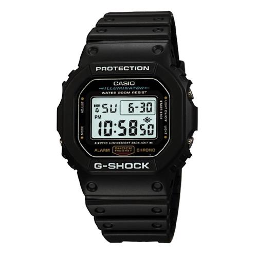 CASIO G-SHOCK 經典DW-5600系列電子腕錶 DW-5600E-1