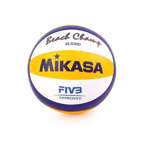 【MIKASA】手縫沙灘排球-5號球 FIVB指定球 海邊 黃藍白