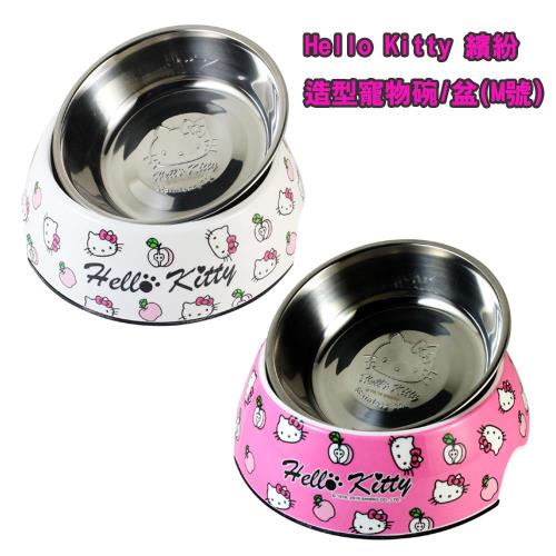 Hello Kitty『繽紛造型』寵物碗KT-PW02犬貓可用(M號)