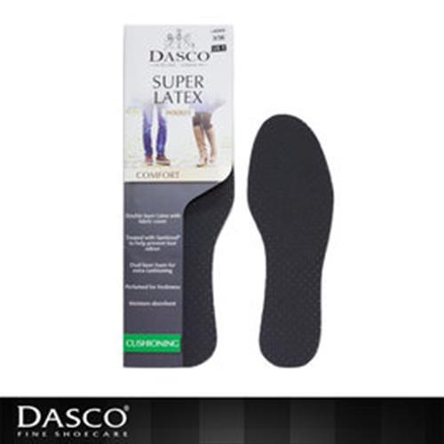 【鞋之潔】英國伯爵DASCO 6046雙層乳膠除臭鞋墊