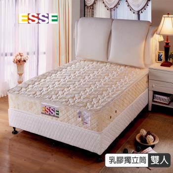 【ESSE御璽名床】乳膠3D立體獨立筒床墊5x6.2尺(雙人尺寸)