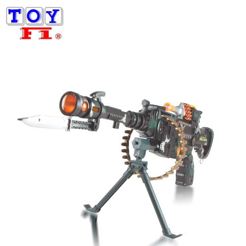 【Toy F1】電動聲光玩具－衝鋒機槍
