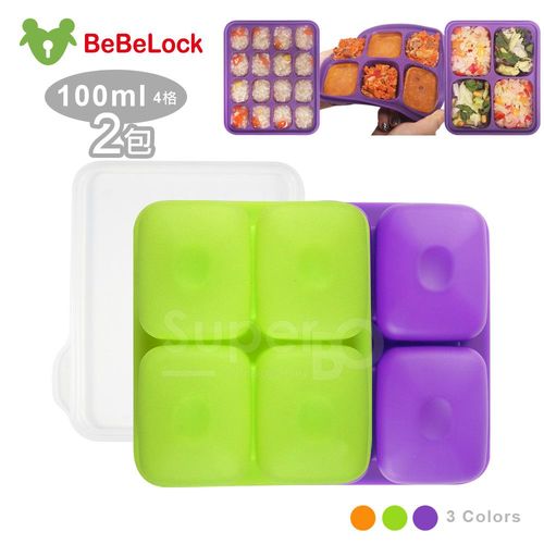 BeBeLock副食品Tok Tok連裝盒100ml*2