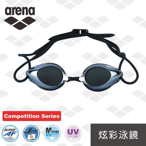 【日本製】 arena  競賽款 AGL1900E 防霧 炫彩鍍膜  泳鏡 防水 男女通用 官方正品