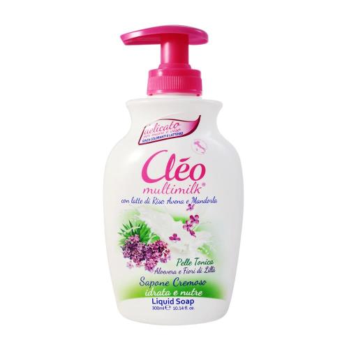 【效期2022.08.31】Cleo 輕柔雙效香氛液體皂-蘆薈與紫丁香 300ml