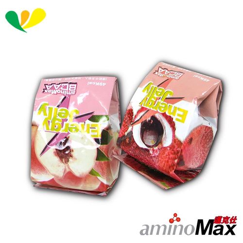 aminoMax邁克仕 ENERGE JELLY 能量晶凍(荔枝)(水蜜桃)(各10顆)A090+A100